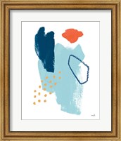 Framed 'Eternal Optimist I' border=