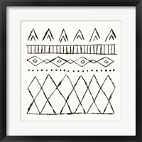 Framed 'Nordic Vibes III' border=