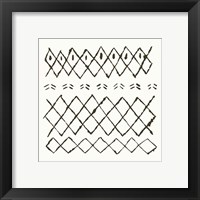 Framed 'Nordic Vibes I' border=