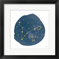 Framed Horoscope Pisces