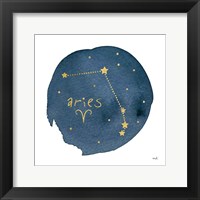 Framed Horoscope Aries