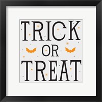 Framed 'Festive Fright Trick or Treat II' border=