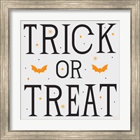 Framed 'Festive Fright Trick or Treat II' border=