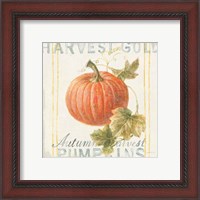 Framed 'Floursack Autumn VIII' border=