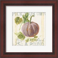 Framed 'Floursack Autumn VII' border=