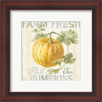 Framed 'Floursack Autumn V' border=