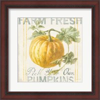 Framed 'Floursack Autumn V' border=