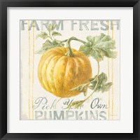 Framed 'Floursack Autumn V' border=