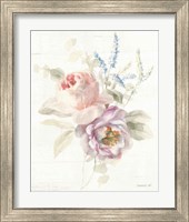 Framed 'Cottage Garden V' border=