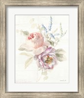 Framed 'Cottage Garden V' border=