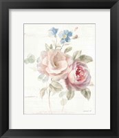 Framed 'Cottage Garden IV' border=