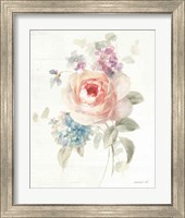 Framed 'Cottage Garden III' border=