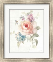 Framed 'Cottage Garden III' border=