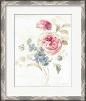 Framed 'Cottage Garden II' border=