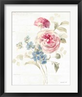 Framed 'Cottage Garden II' border=