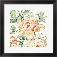 Framed Cottage Roses VI