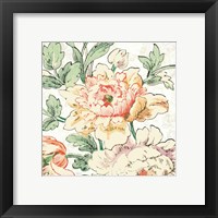 Framed 'Cottage Roses VI' border=