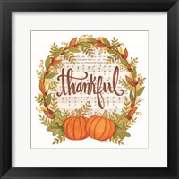 Framed Thankful Wreath