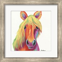 Framed 'Cheery Horse' border=