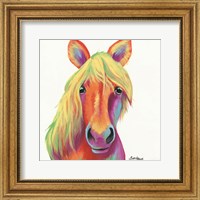 Framed 'Cheery Horse' border=