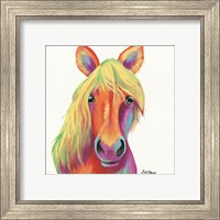 Framed 'Cheery Horse' border=