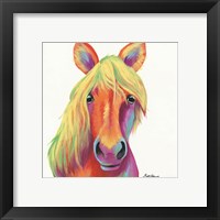 Framed 'Cheery Horse' border=