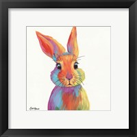 Framed 'Cheery Bunny' border=