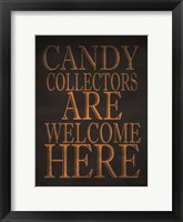 Framed Candy Collectors