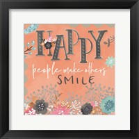 Framed Happy People