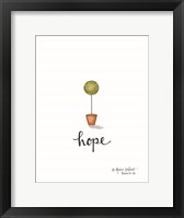 Framed Little Hope Topiary