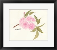 Framed Bashful Blossoms