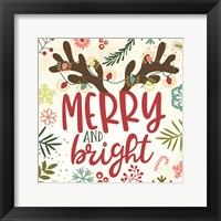 Framed Merry & Bright