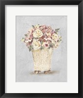 Parlor Roses I Sage Framed Print