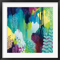 Framed Jewel Forest I