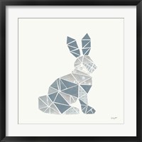 Framed 'Geometric Animal III' border=