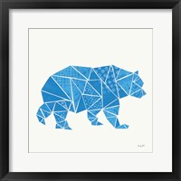 Framed 'Geometric Animal I' border=