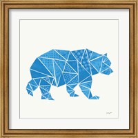 Framed 'Geometric Animal I' border=