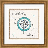 Framed 'Coastal Buoys V Go' border=