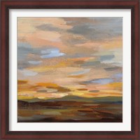 Framed 'High Desert Sky III' border=