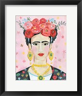 Framed Homage to Frida