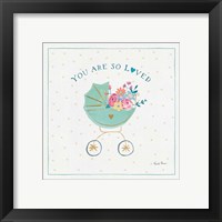 Framed 'Happy Baby II' border=