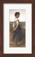 Framed Young Shepherdess, 1885