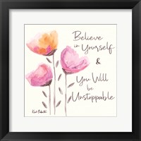 Framed Believe in Yourself