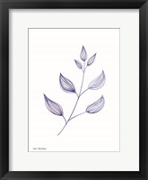 Blue Plant II Framed Print