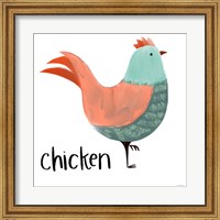 Framed 'Chicken' border=