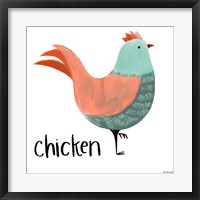 Chicken Framed Print