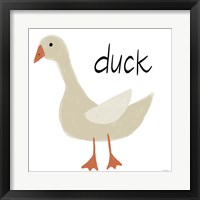 Framed 'Duck' border=