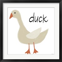 Framed 'Duck' border=