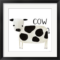 Framed 'Cow' border=