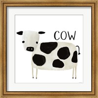 Framed 'Cow' border=